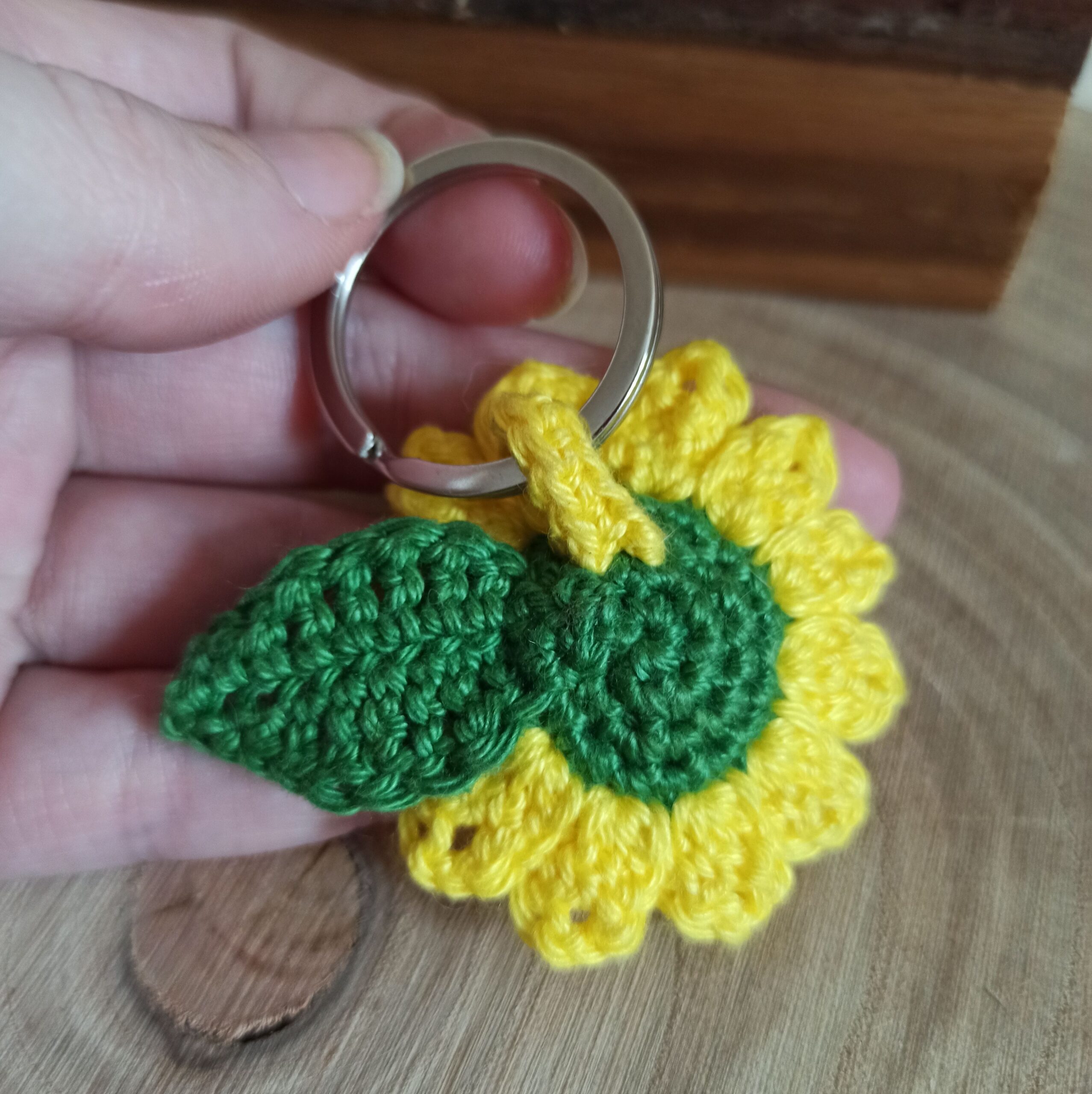 Sonnenblume-Anhänger – Bild 5